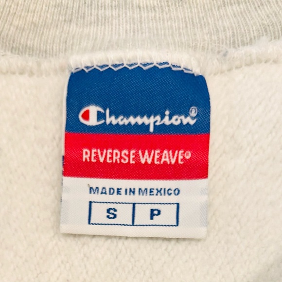 Hobart Champion Sweatshirt Small Heather Gray William Smith College - Picture 3 of 4